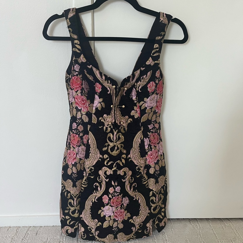 FOR LOVE & LEMONS black mini dress